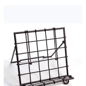 Vintage Folding Iron Display Stand